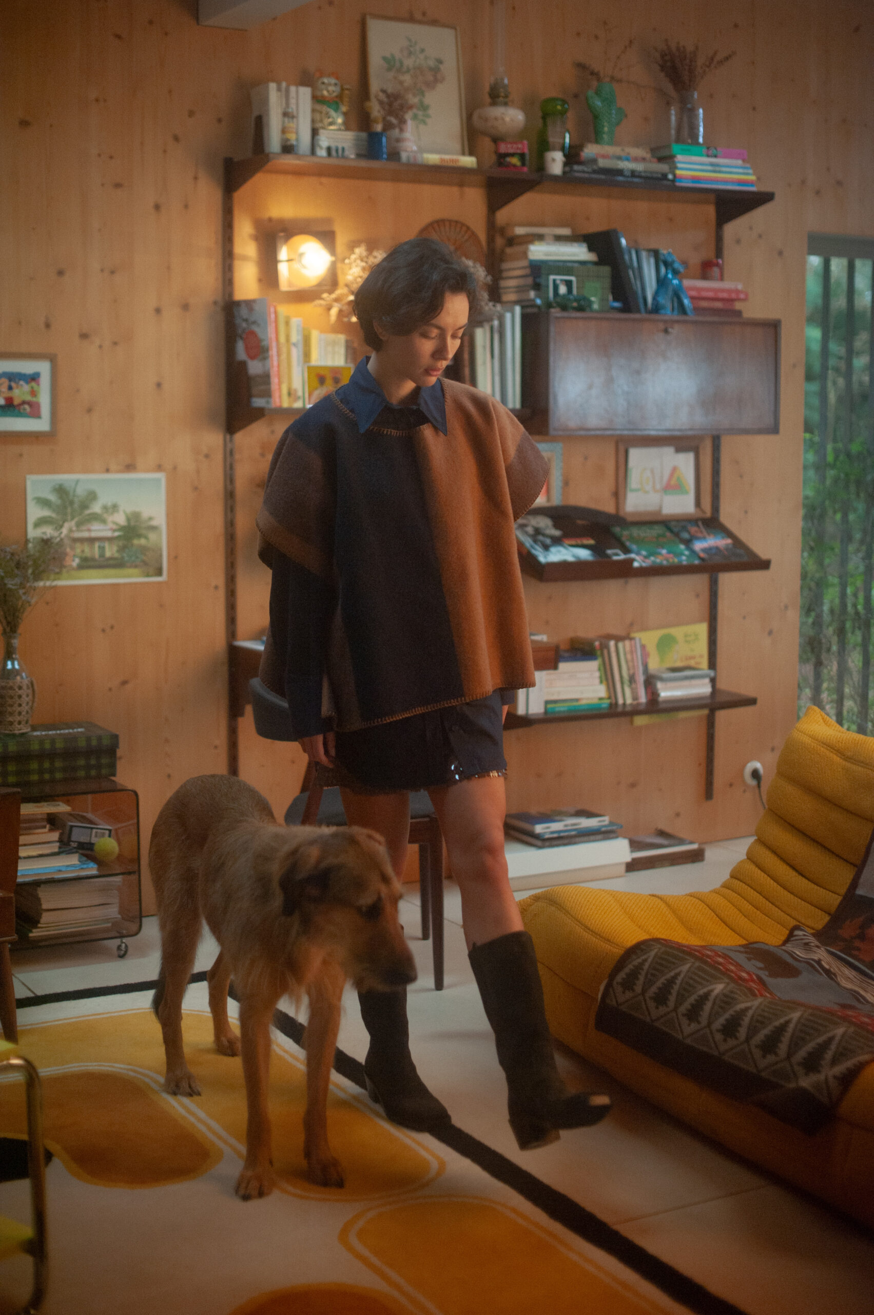 la mericaine coast yuki poncho long 5